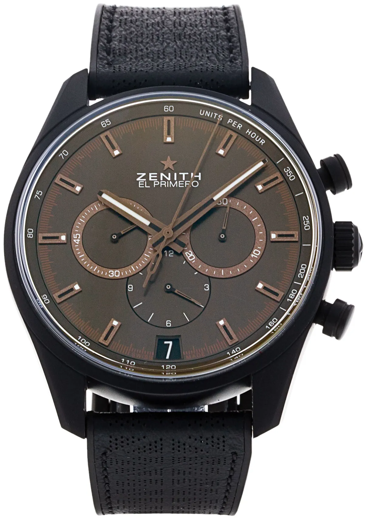 Zenith Chronomaster 24.2042.400/27.R799 42mm Ceramic Grey Baton