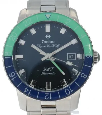 Zodiac Sea Wolf ZO9402 40mm Stainless steel Black