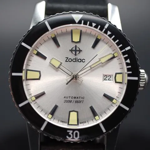 Zodiac Sea Wolf ZO9251 40mm Stainless steel White