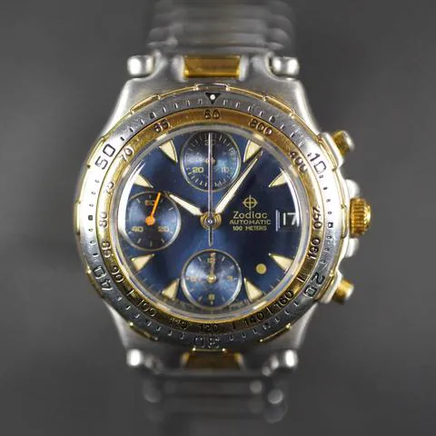 Zodiac 406.41 40mm Stainless steel Blue