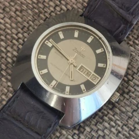 Zodiac 38mm Stainless steel Gray