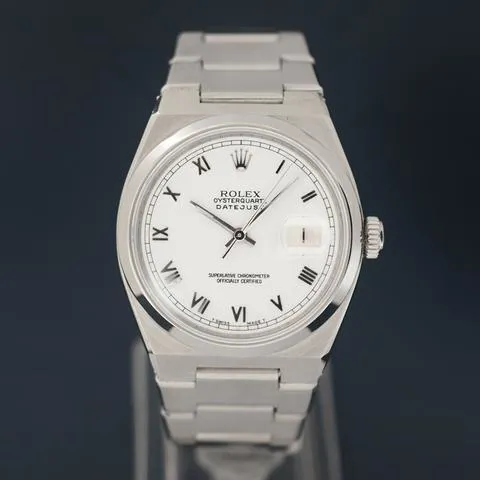 Rolex Datejust Oysterquartz 17000 36mm Stainless steel White 2