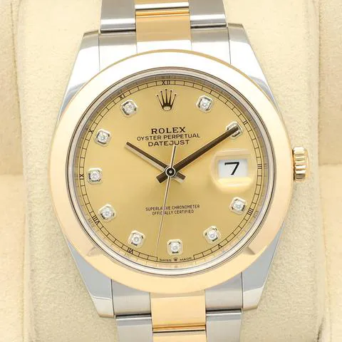 Rolex Datejust 41 126303 41mm Stainless steel Champagne