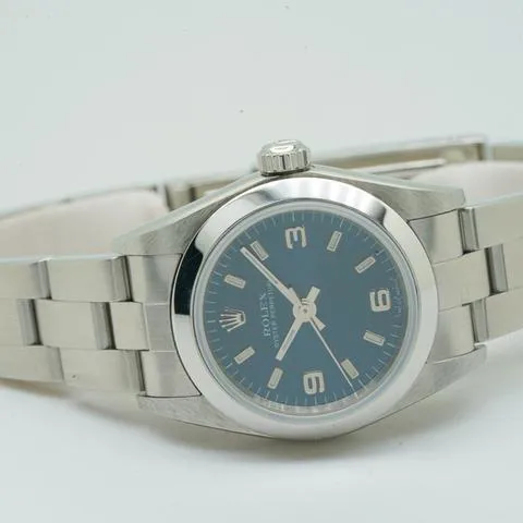 Rolex Oyster Perpetual 76080 24mm Stainless steel Blue 11