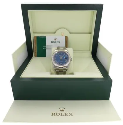 Rolex Datejust II 116334 41mm Stainless steel Blue 3