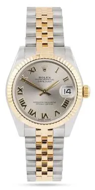 Rolex Datejust 31 178273 31mm Yellow gold and Stainless steel Silver