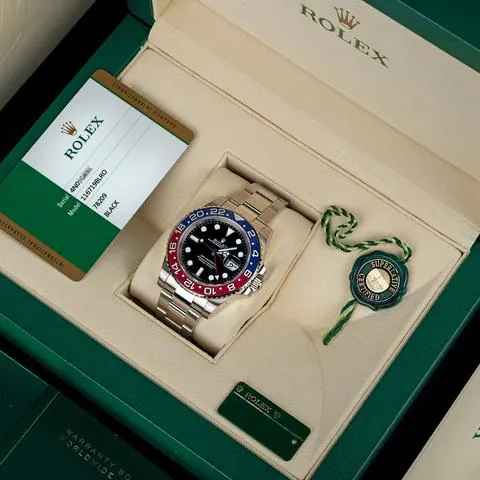 Rolex GMT-Master II 116719BLRO 40mm White gold Black 2