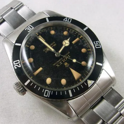 Rolex Submariner 5508 37mm Stainless steel Black 4