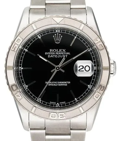 Rolex Datejust Turn-O-Graph 16264 36mm Stainless steel Black