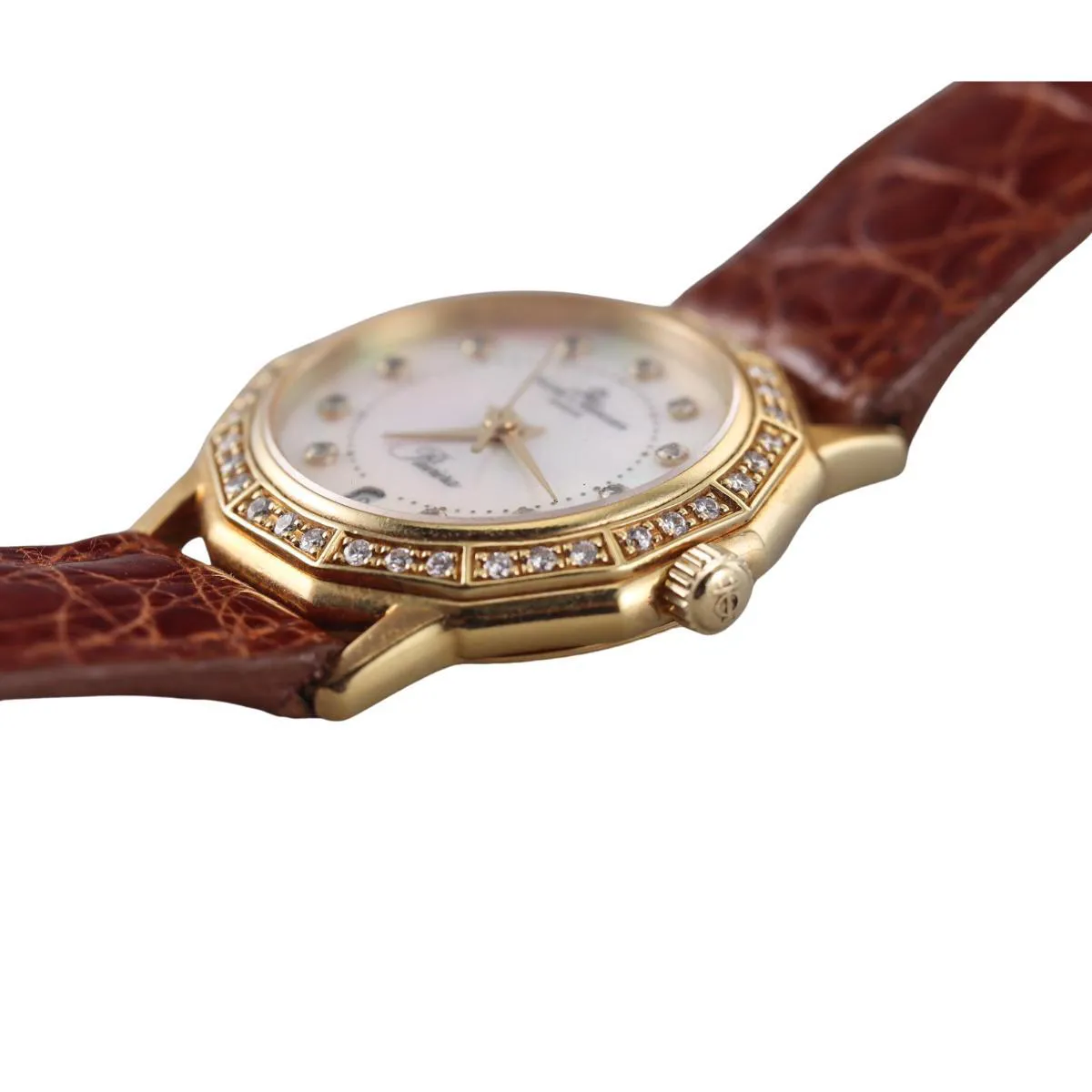 Baume & Mercier Riviera 83212 24mm Yellow gold Mother-of-pearl 2