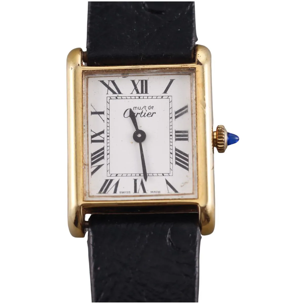 Cartier Tank 56735 22mm Electroplated