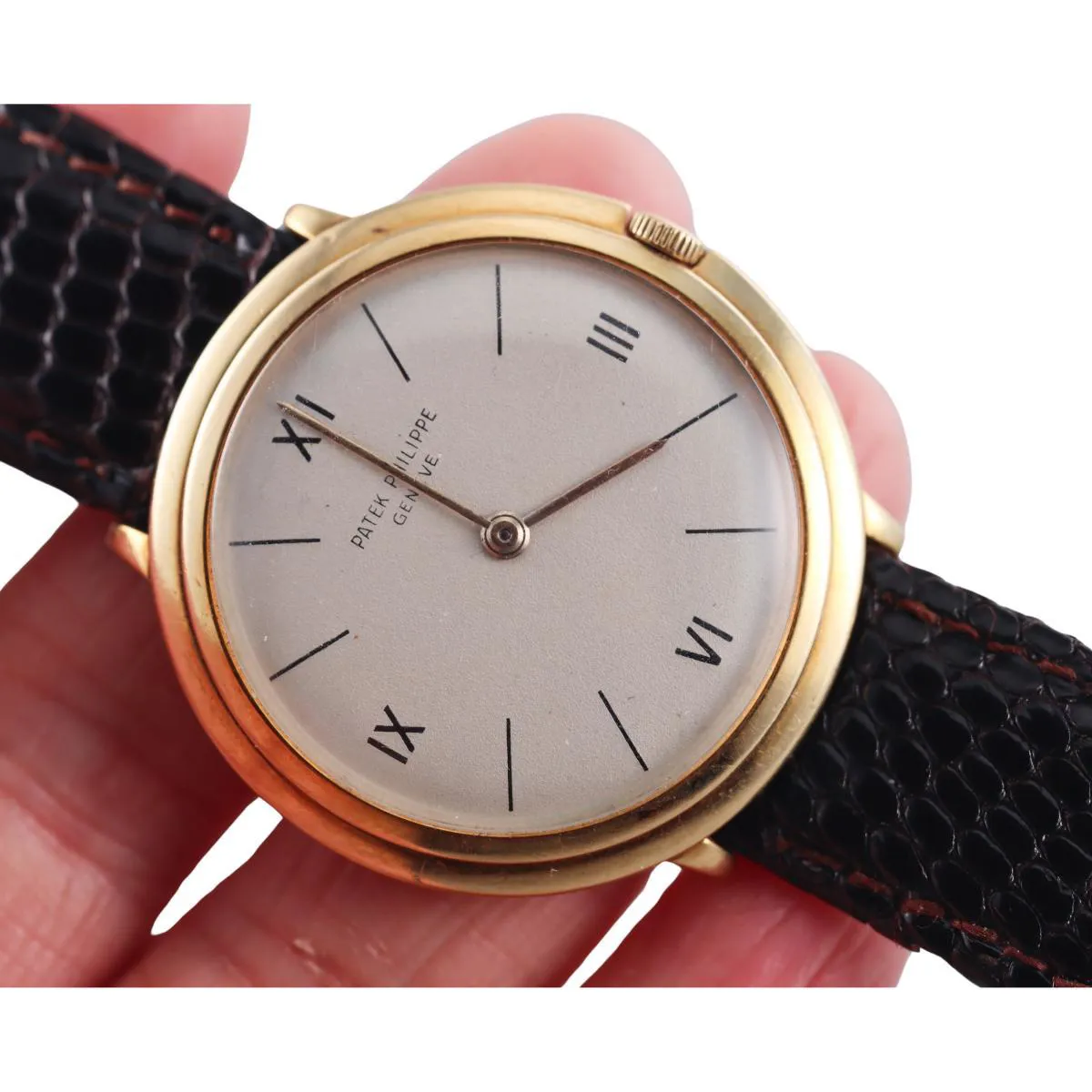 Patek Philippe Calatrava 2501 34mm Yellow gold 4