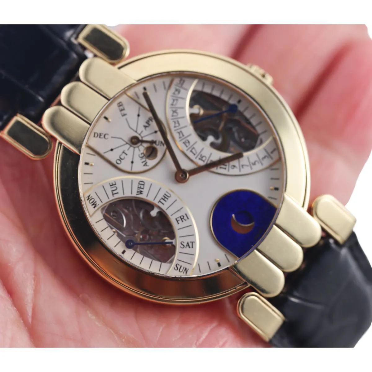 Harry Winston Perpetual Calendar 1989 37mm Yellow gold 5