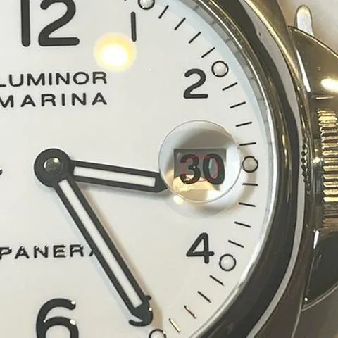 Panerai Luminor PAM 00051 40mm Stainless steel White 6