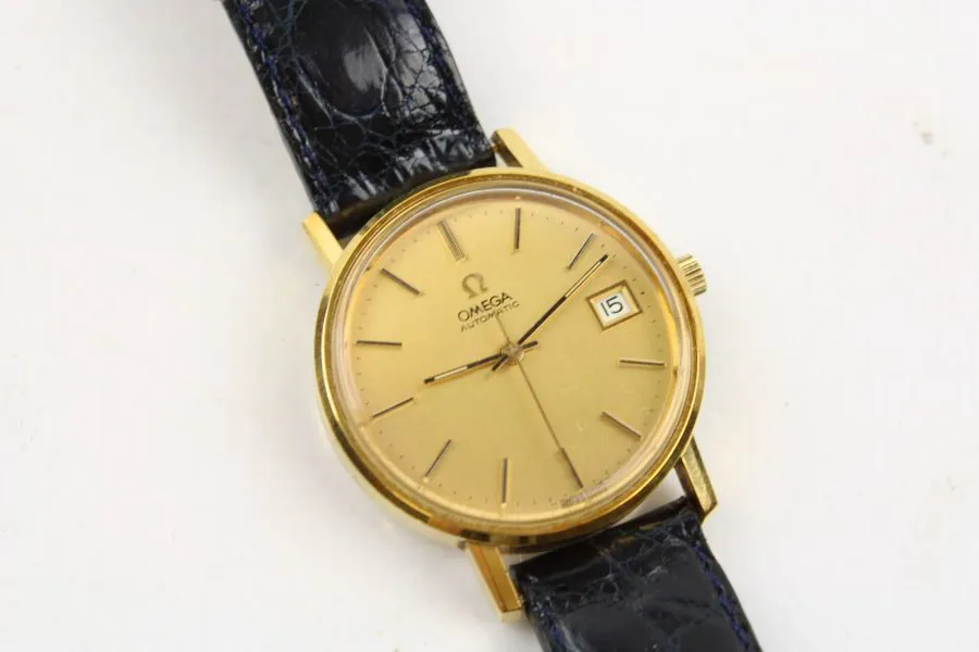 Omega Genève 166.0202 35mm Gold-plated Golden 1