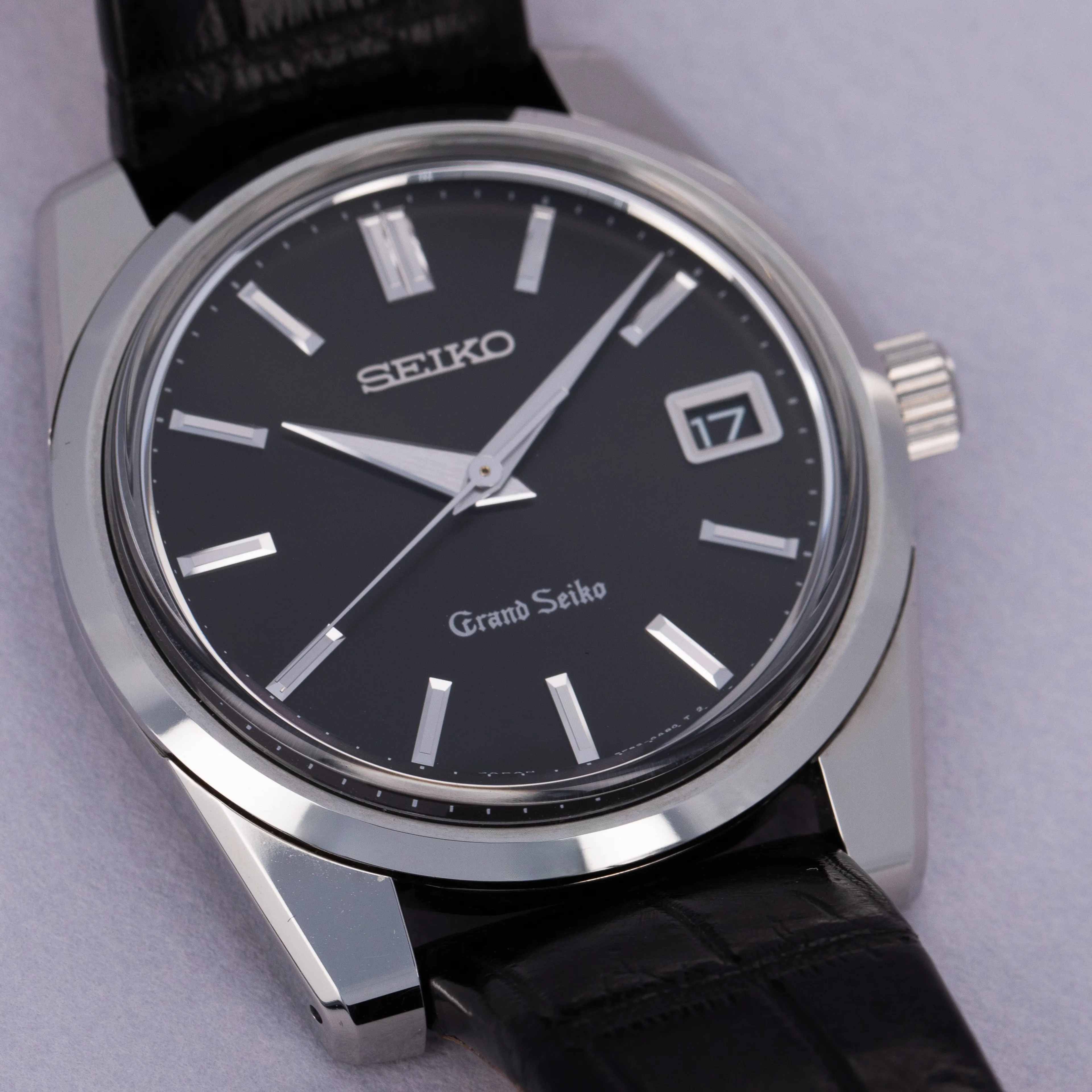 Grand Seiko Self Dater SBGV011 37mm Stainless steel Black 1