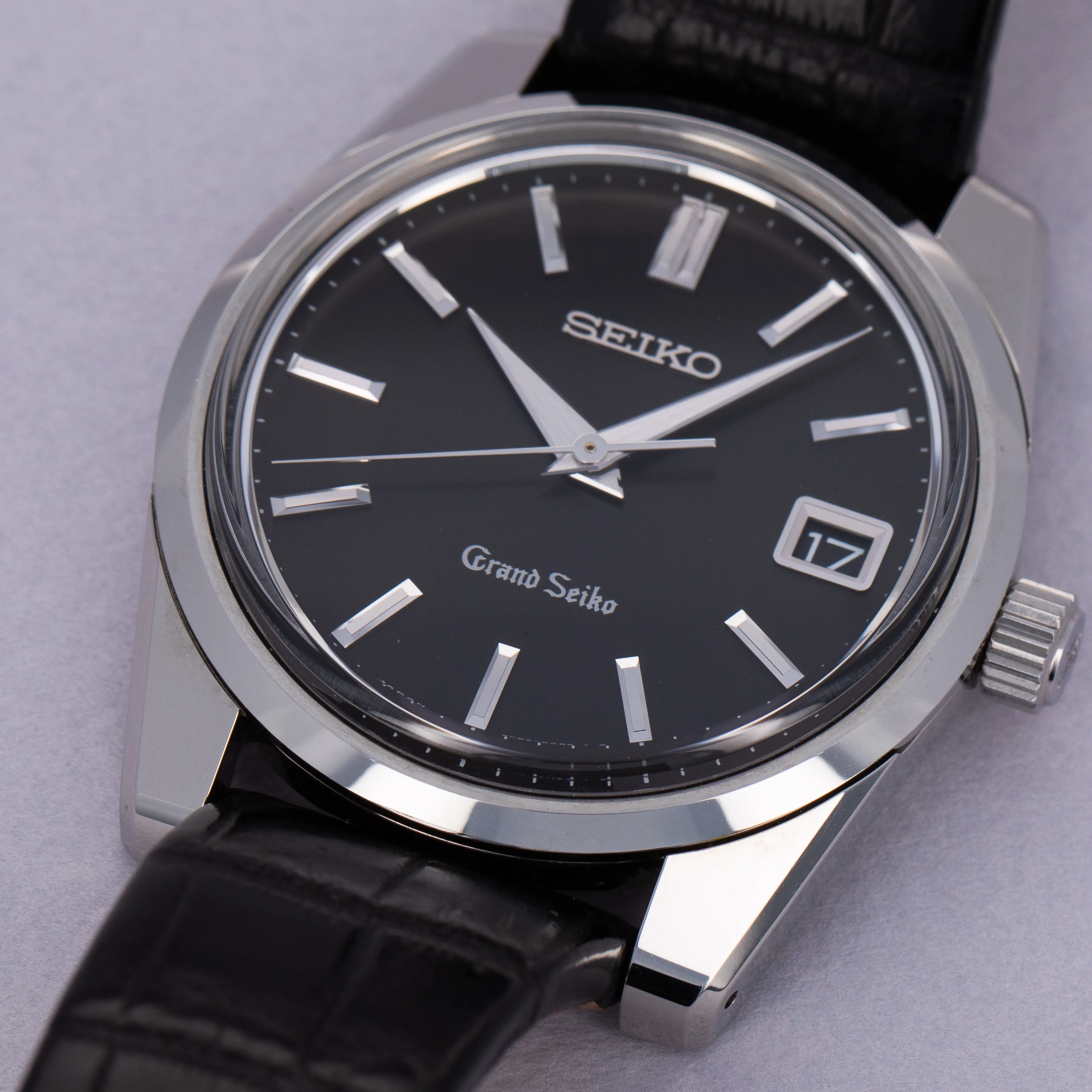 Grand Seiko Self Dater SBGV011 37mm Stainless steel Black 4