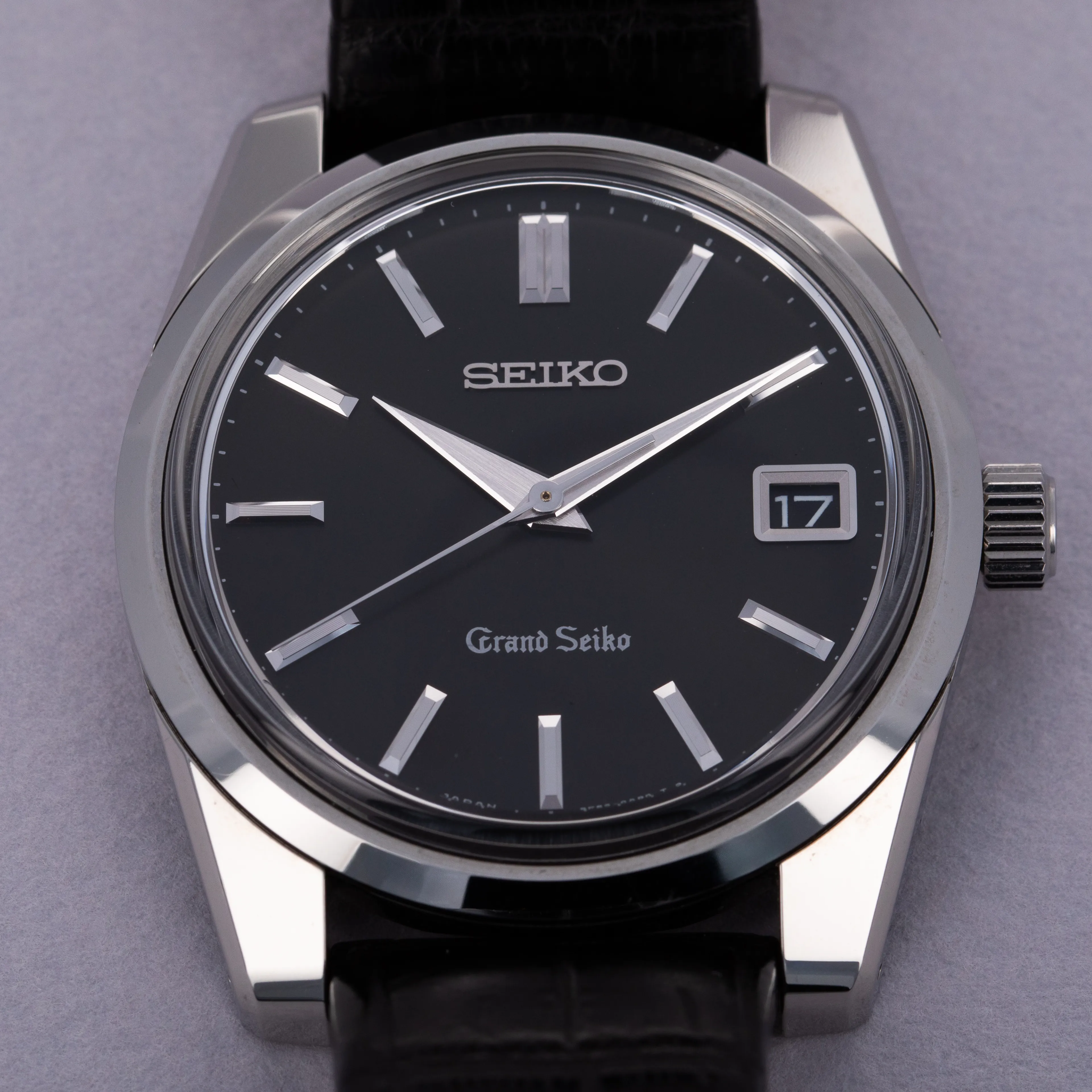 Grand Seiko Self Dater SBGV011 37mm Stainless steel Black 11