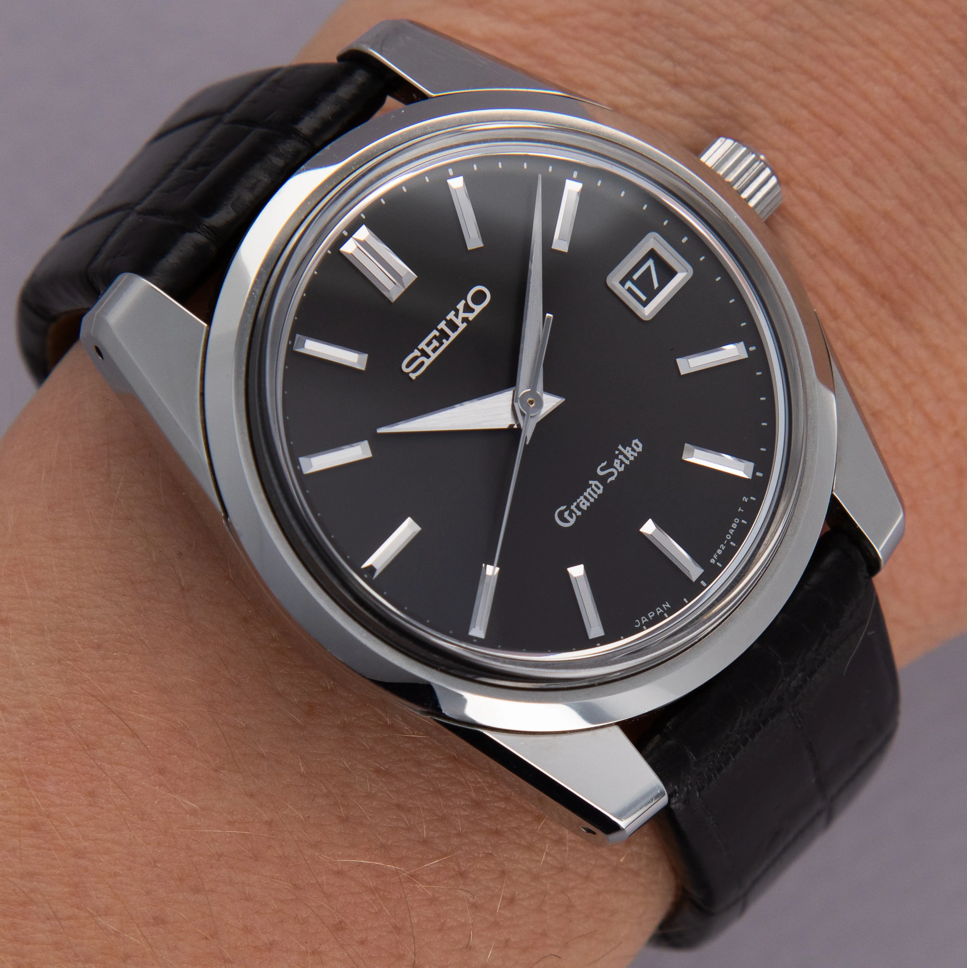 Grand Seiko Self Dater SBGV011 37mm Stainless steel Black 19