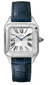 Cartier Santos Dumont WSSA0022 43.5mm Stainless steel Silver