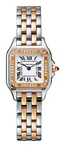 Cartier Panthère W3PN0006 22mm Rose gold and steel Silver