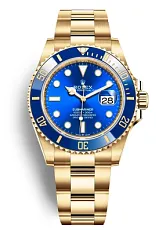 Rolex Submariner 126618LB-0002 41mm 18k yellow gold Blue