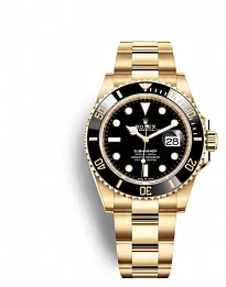 Rolex Submariner 126618LN-0002 41mm 18k yellow gold Black