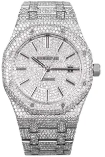 Audemars Piguet Royal Oak 15400ST Stainless steel and Diamond