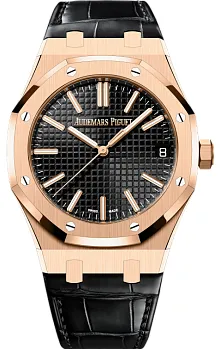 Audemars Piguet Royal Oak 15510OR.OO.D002CR.02 41mm Rose gold Black