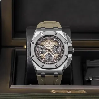 Audemars Piguet Royal Oak Offshore 26420SO.OO.A600CA.01 Stainless steel Brown