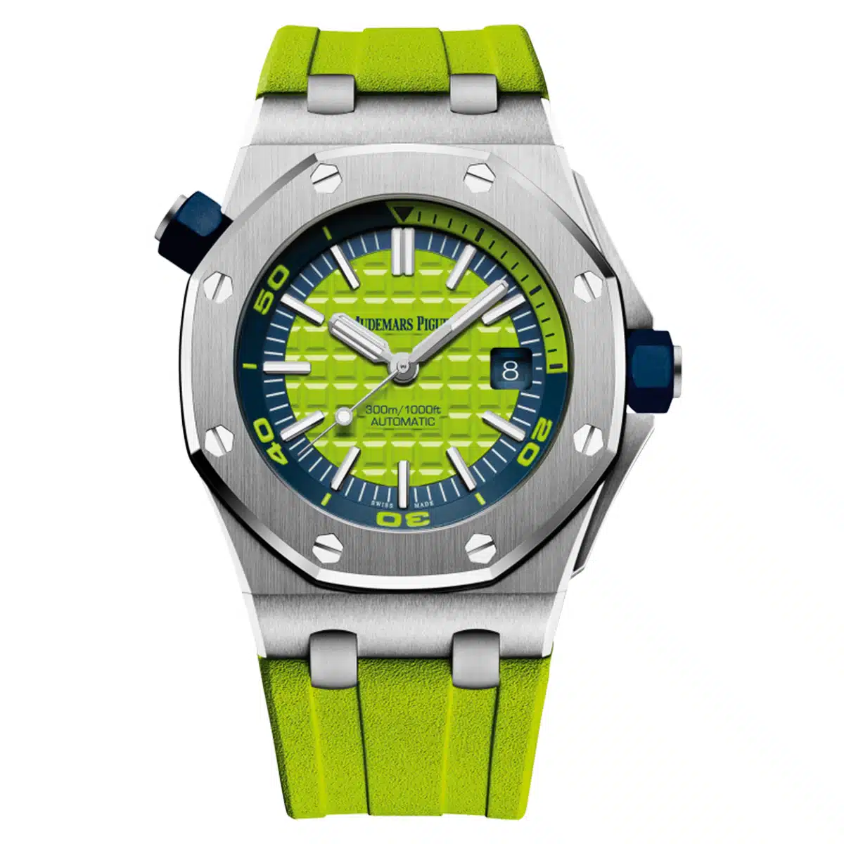 Audemars Piguet Royal Oak Offshore Diver 15710ST.OO.A038CA.01 Stainless steel Green