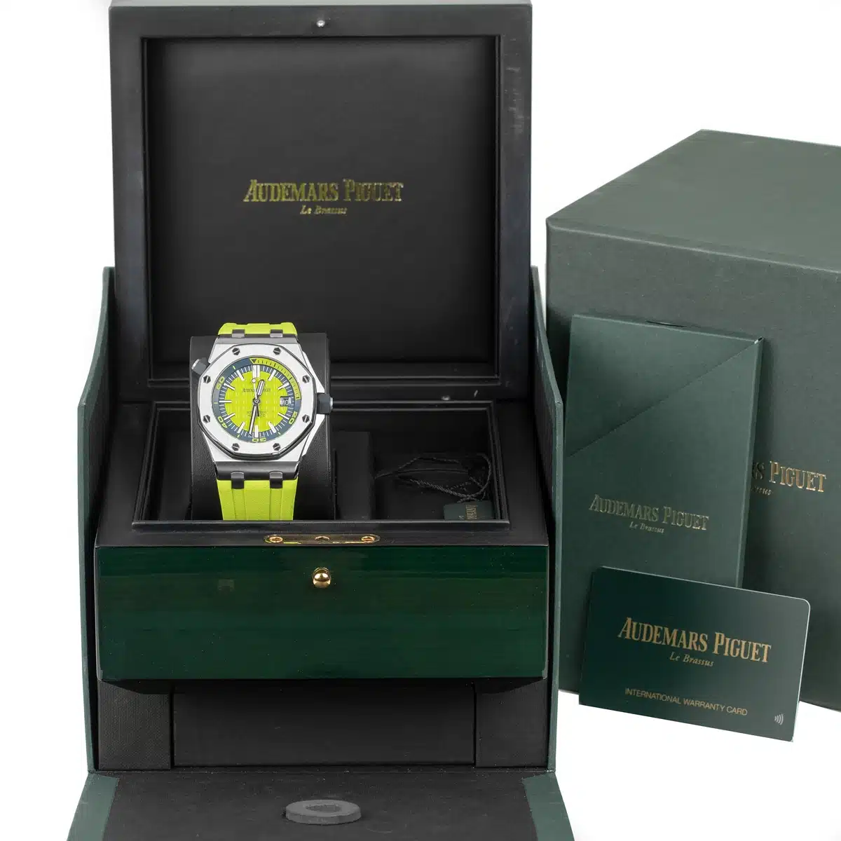 Audemars Piguet Royal Oak Offshore Diver 15710ST.OO.A038CA.01 Stainless steel Green 3