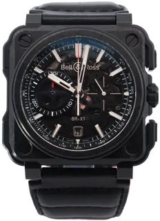 Bell & Ross BR-X1 BRX1-CE-CF-BLACK Carbon fiber and Ceramic and Titanium Skeletonized