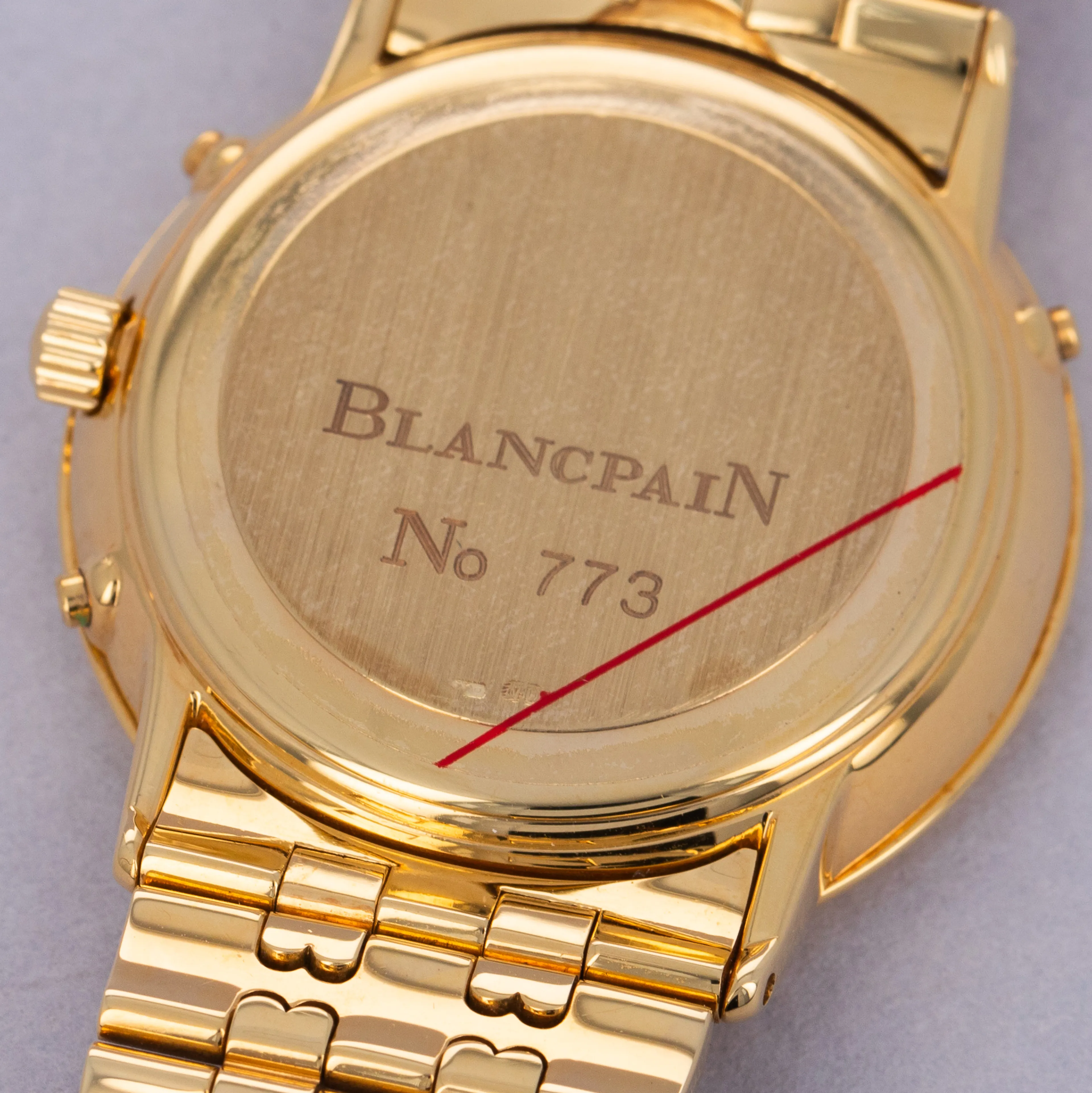 Blancpain Villeret Perpetual Calendar Moonphase 5395 34mm Yellow gold Silver 4