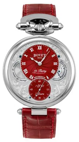 Bovet NTS0051 42mm Stainless steel Red