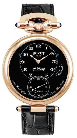 Bovet NTR0029 42mm Rose gold Black