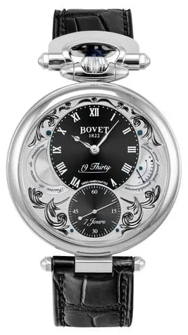 Bovet NTS0031 42mm Stainless steel Black