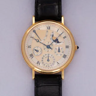 Breguet Classique Perpetual Calendar 3310 Yellow gold Silver