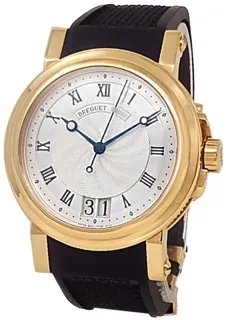 Breguet Marine 5817BA/12/9V8 Yellow gold Silver