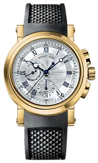 Breguet Marine 5827BA/12/5ZU 42mm Yellow gold Silver