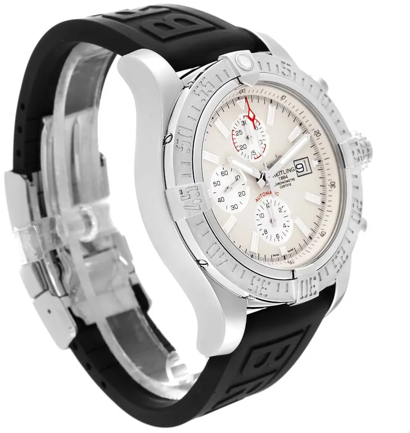 Breitling Avenger A13371 48mm Stainless steel White 2