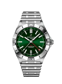 Breitling Chronomat A32398101L1A1 40mm Stainless steel Green