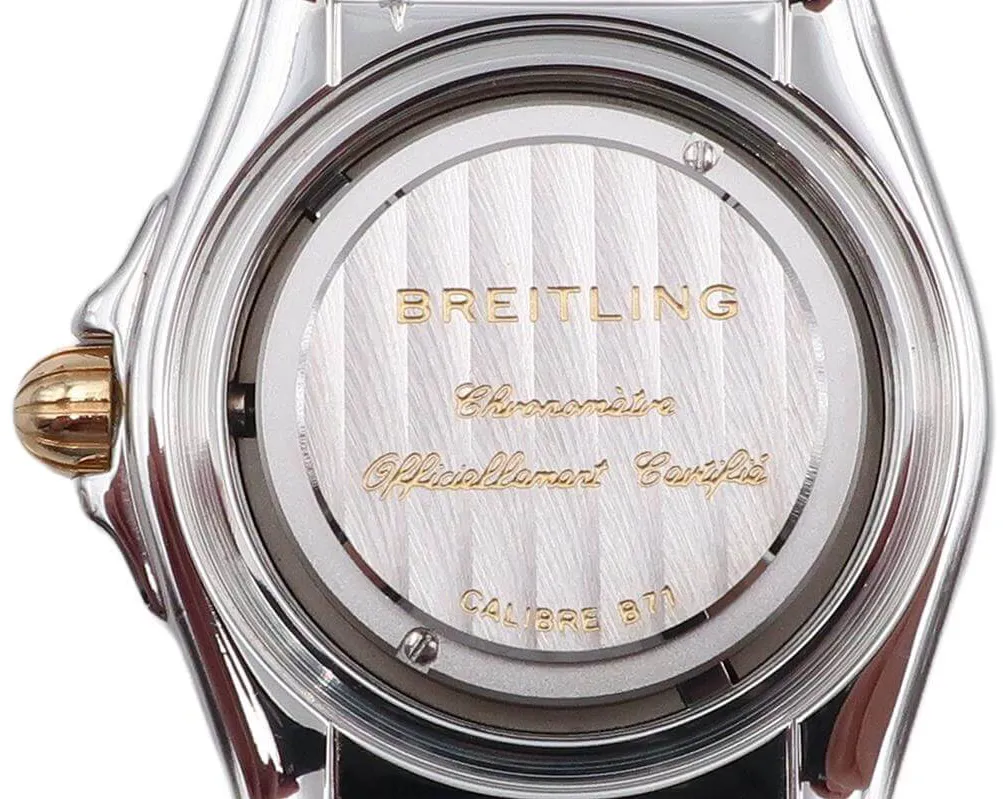 Breitling Galactic B71356 32mm Yellow gold and Stainless steel White 10