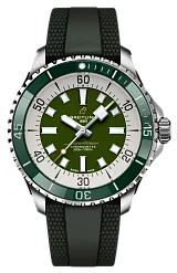 Breitling Superocean A17376A31L1S1 44mm Stainless steel Green