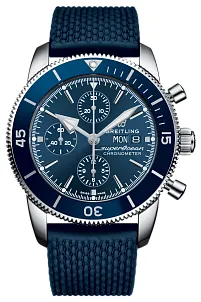 Breitling Superocean Heritage A13313161C1S1 44mm Stainless steel Blue