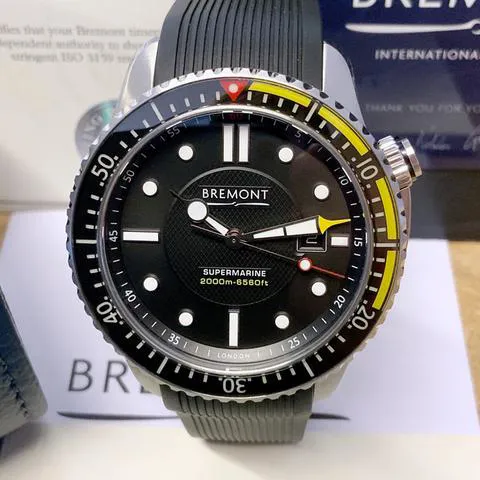 Bremont Supermarine S2000/YL/S 45mm Stainless steel Black