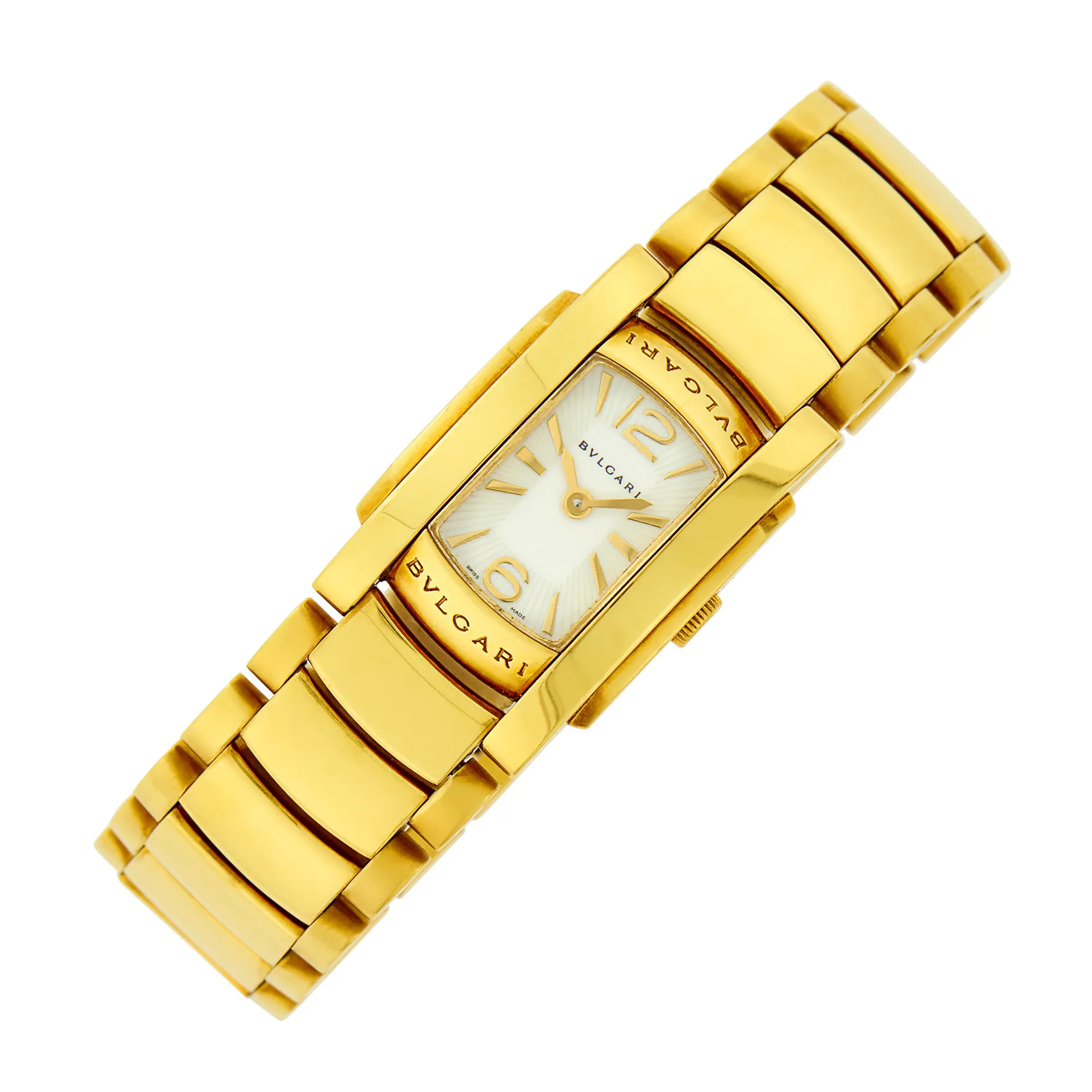 Bulgari Assioma 18mm Yellow gold White