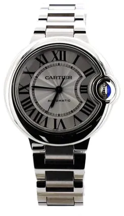 Cartier Ballon Bleu W6920071 33mm Stainless steel White