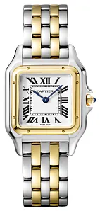 Cartier Panthère de Cartier W2PN0007 27mm Yellow gold and Stainless steel Silver