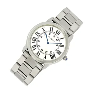 Cartier Ronde Solo de Cartier 2934 Stainless steel Silver